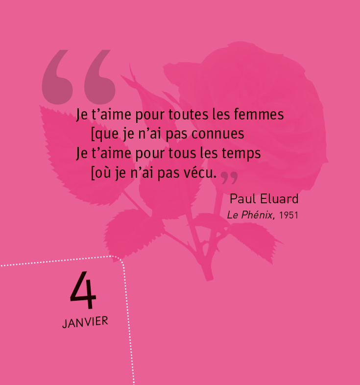 Mini Calendrier 365 Mots D Amour Playbac