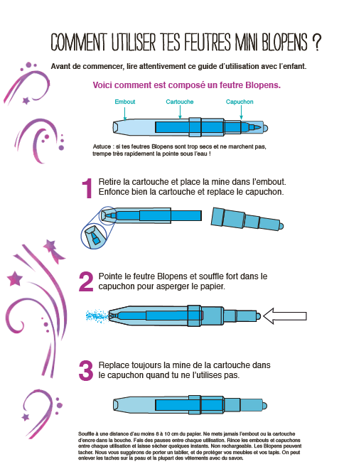 Blopens - Au royaume des licornes - Cahier créatif - Playbac