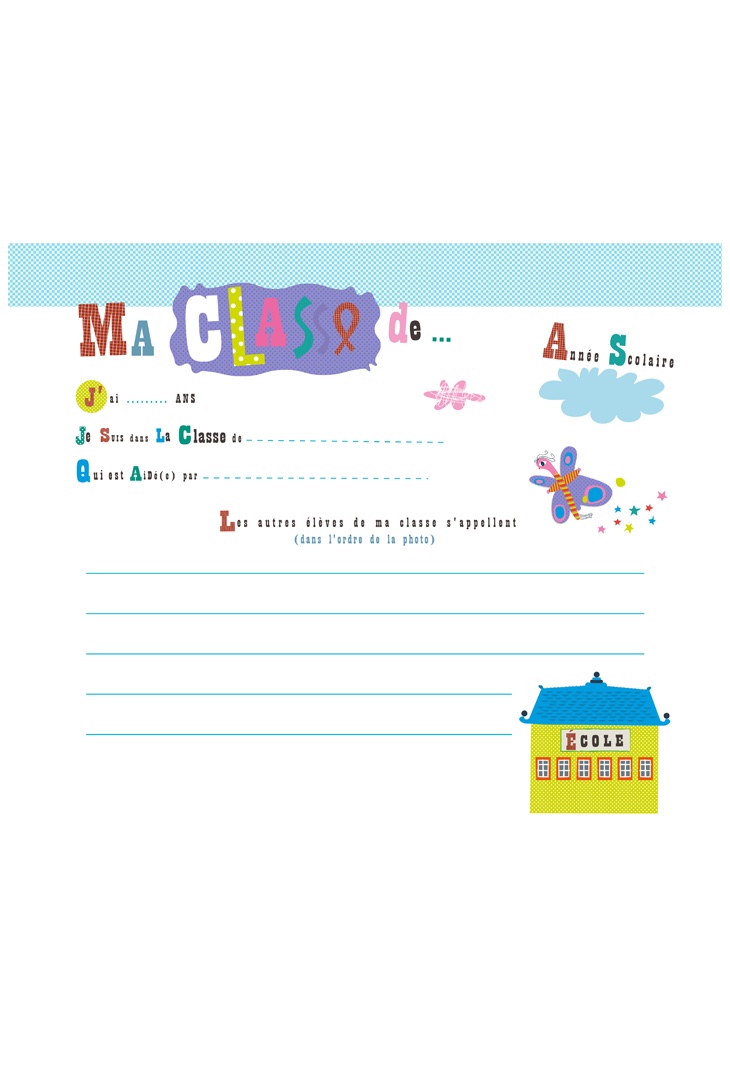 Mon Album Photos De Classe De La Maternelle Au Lycée
