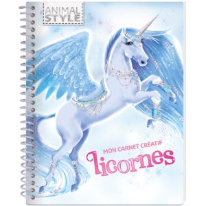 Animal Style - Mon carnet créatif - Licornes