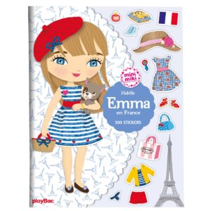 Minimiki - Stickers - Habille Emma en France nouvelle édition