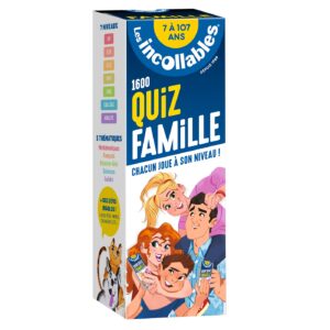 Les incollables - Quiz famille - De 7 à 107 ans