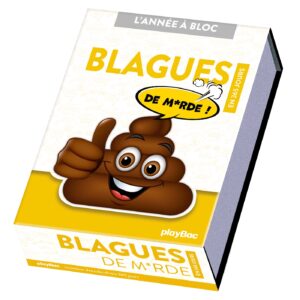 Calendrier Blagues de m*rde ! en 365 jours - L'Année à Bloc