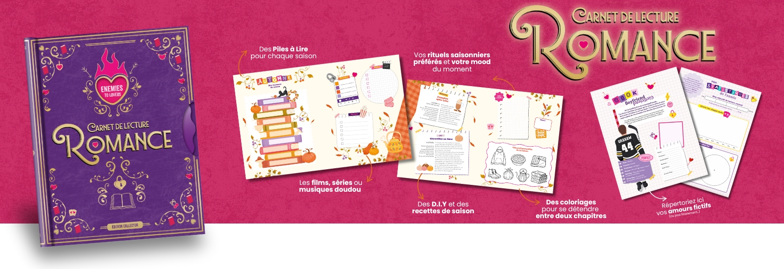 Carnet de Lecture Romance – ORDI