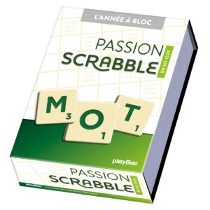 Calendrier Scrabble en 365 jours - L'Année à Bloc