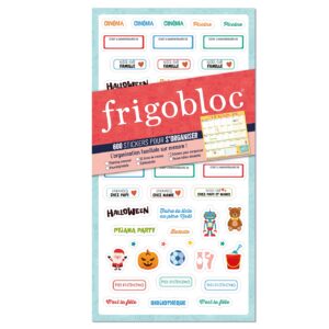FRIGOBLOC - 600 STICKERS POUR S'ORGANISER