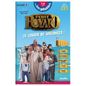 Cahier de vacances 2026 Fort Boyard - Les incollables -CE1 au CE2 - 7/8 ans