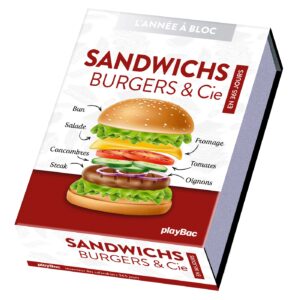 Calendrier Sandwichs, Burgers & Cie en 365 jours - L'Année à Bloc