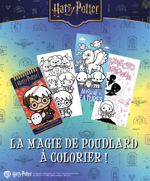 Harry Potter – Mes coloriages mignons Harry et ses amis – Mobile