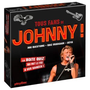 Boîte Quiz - Johnny : mettez le feu à vos soirées