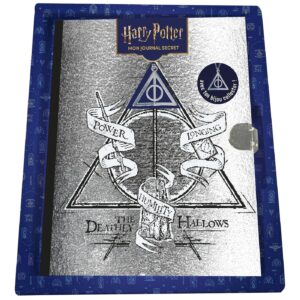 Harry Potter - Mon journal secret reliques de la mort avec pendentif