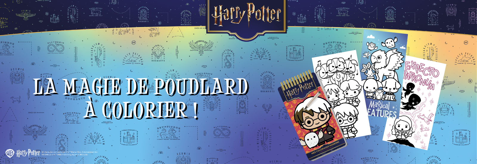 Harry Potter – Mes coloriages mignons Harry et ses amis – Ordi
