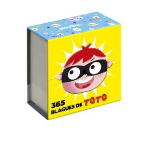 Mini calendrier - 365 blagues de Toto