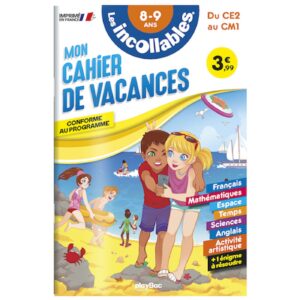 Cahier de vacances 2026 - Les incollables - CE2 au CM1 - 8/9 ans