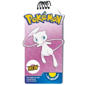 Pokémon - Mon carnet de jeux et d'activités avec stickers - Mew