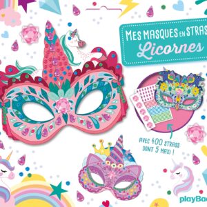 Mes masques en strass - Licornes nouvelle édition