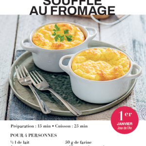 Calendrier Les recettes préférées des Français - L'Année à Bloc