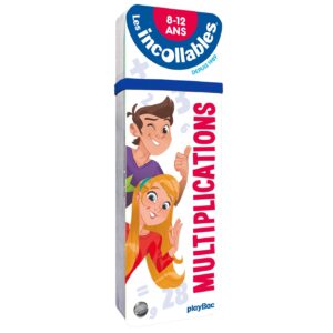 Les incollables - Éventail essentiel - Multiplications 8/12 ans