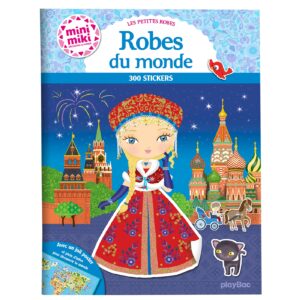 Minimiki - Robes du monde - Stickers ED. 2020