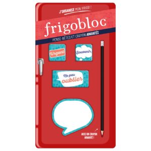 FRIGOBLOC - PENSE-BÊTES ET CRAYON AIMANTÉS