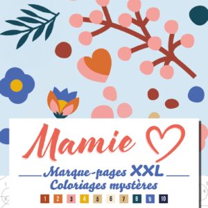 Mamie - Marque-pages XXL - Coloriages mystères