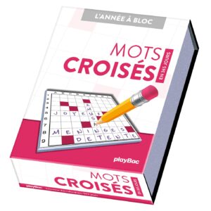 Calendrier Mots croisés en 365 jours - Année à bloc