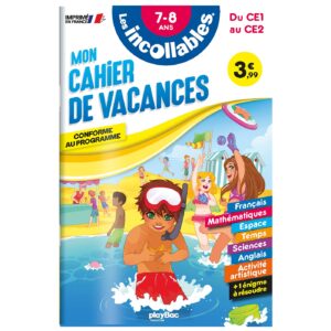 Cahier de vacances 2026 - Les incollables - CE1 au CE2 - 7/8 ans
