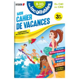 Cahier de vacances 2026 - Les incollables - CM1 au CM2 - 9/10 ans