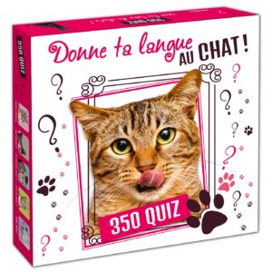 Boîte Quiz Donne ta langue au Chat !