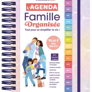 L'agenda 2027 de la famille organisée avec onglets ! (de sept. 2026 à déc. 2027)