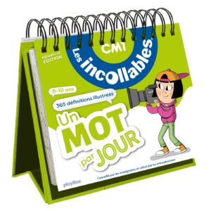 Les incollables - Un mot par jour - CM1 9/10 ans