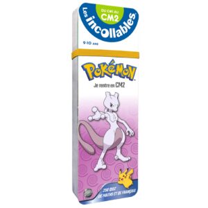Les incollables - Je rentre en CM2 avec Pokémon 9/10 ans