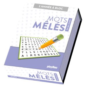 Calendrier Mots mêlés en 365 jours - Année à bloc