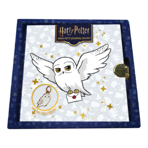 Harry Potter - Mon petit journal secret Hedwige avec bijou