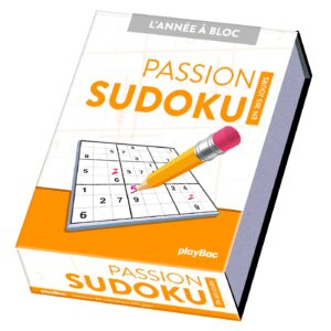 Calendrier SudoKu en 365 jours - Année à bloc