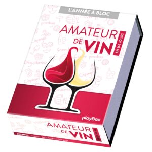 Calendrier Amateur de vin en 365 jours - Année à bloc