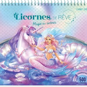 Licornes de rêve - Carnet créatif - Magie des Sirènes