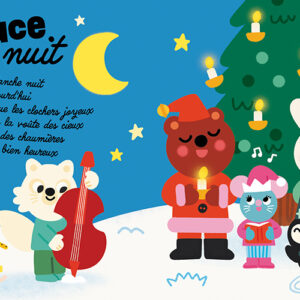 Livre musical - Mes premières comptines en poussette - Noël