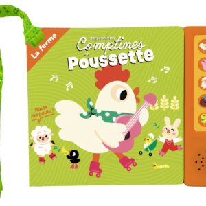 Livre musical - Mes premières comptines en poussette - La Ferme